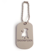 Custom Popular Metal Stainless Blank Unique Name Dog Tags