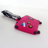 Custom Keychain Souvenir Personalized Design Logo Soft Pvc Rubber Silicone Travel Luggage Tags