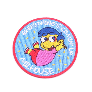 Wholesale Oem Custom Fabric Embroidery Patch for Girly T-shirt