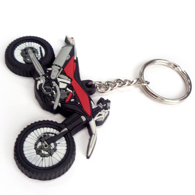 Custom Vietnam Soft Pvc Motorcycle Keyring Keychain Rubber