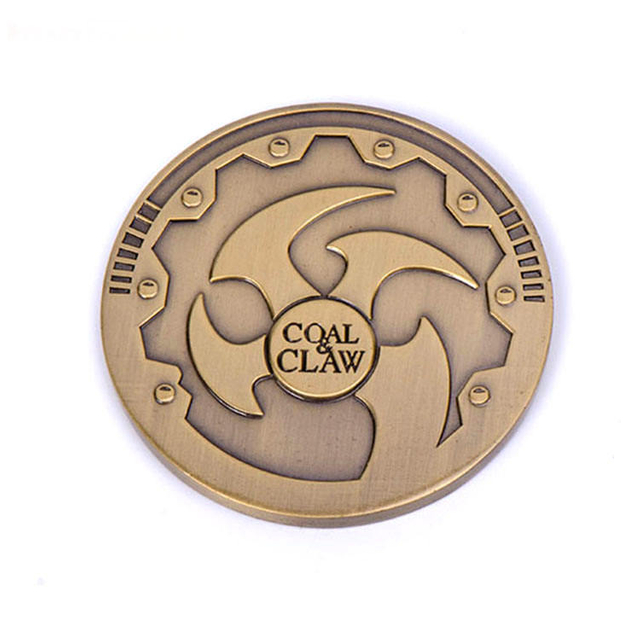 OEM Manufacture High Quality Custom Blank Asia Coin For Engraving