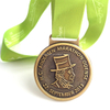 Cheap Custom Diecast Metal Kettlebell Weightlifting Graduation Bronze Judo Medal