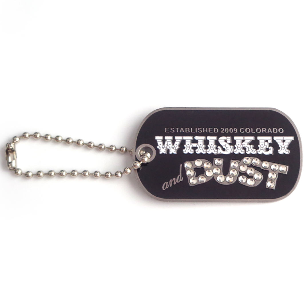 Custom Cheap Stainless Steel Dog Tag Metal Name Tag Blank Dog Tag Chain