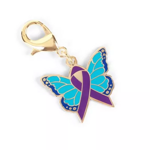 Wholesale Custom Metal Cute Butterfly Keychain For Women