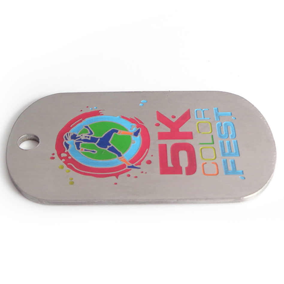 Hot Selling High Quality custom Cheap Customized Metal Dog Tag Printer For People