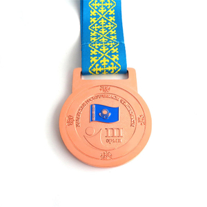 Cheap Custom Made Blank Marathon Medal Gold Award Sport Metal Medal