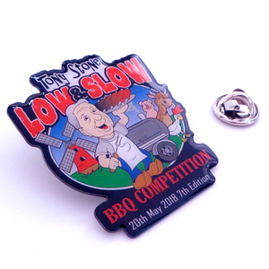 Custom Maker Button Cartoon Badge Tags Pin Metal Clip Custom