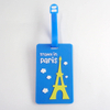 Custom Travel Baggage Tag Paris Stysle Luggage Name Tag with Your Own Logo