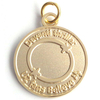 Small Metal Jewelry Tag With Custom Logo Metal Brand Tag