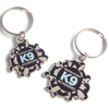 Manufacturers Sublimation Custom Enamel Logo Letters Design Promotional Metal Keychains Custom Logo Key Chain