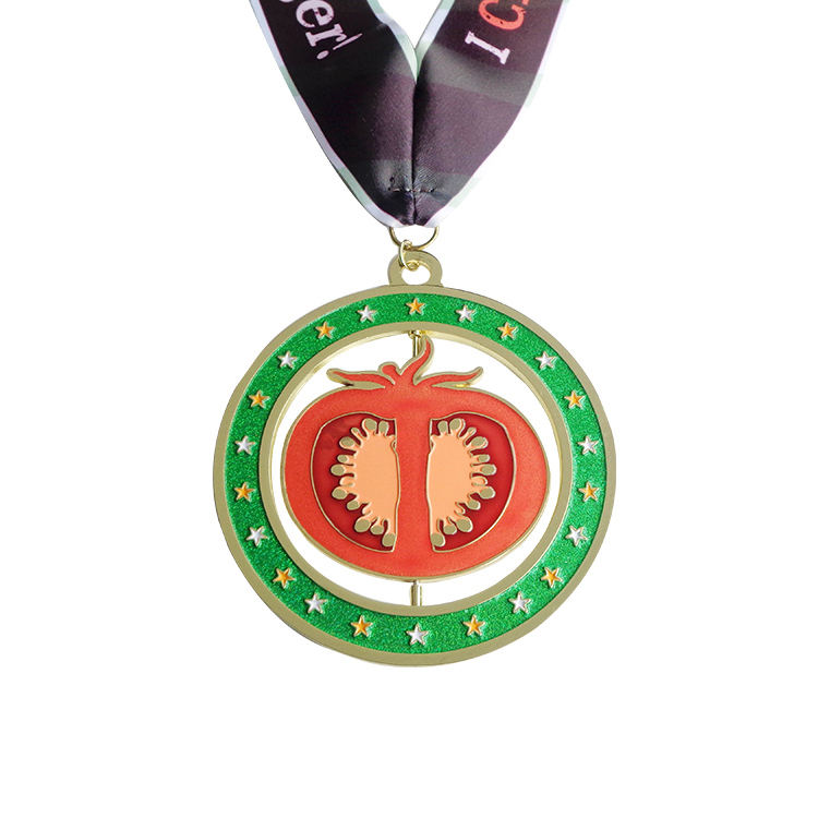 Cheap Custom Award Big Catholic Italian Medal Pendant