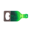 Oem Design Custom Beer Bottle Shape Stainless Steel Bottle Opener Single Side Custom Logo