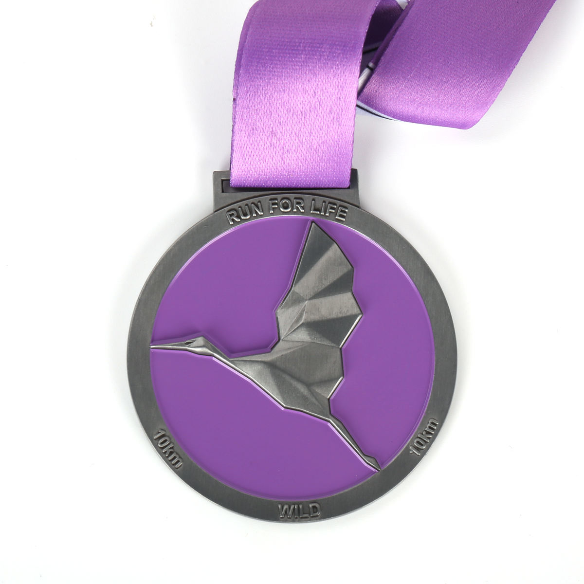 Custom Metal Singapore Community Enamel Aluminium Alloy Sport Award Trophy Medal