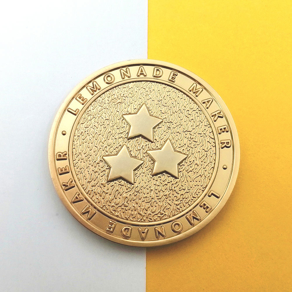 Custom Gold Souvenir Coin