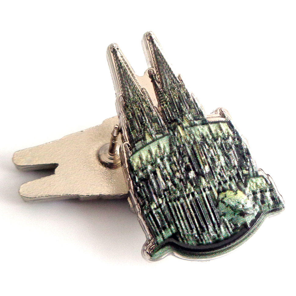 Custom Fashion Printing Metal Lapel Pin Badge with Colorful