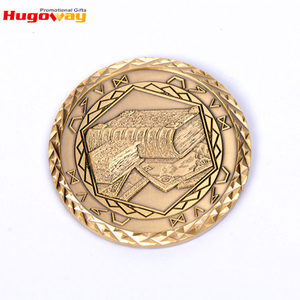 Free Design Coin Maker Manufacture Metal Logo Coins Custom Made Gold Souvenir Challenge Laser Engrave Coin