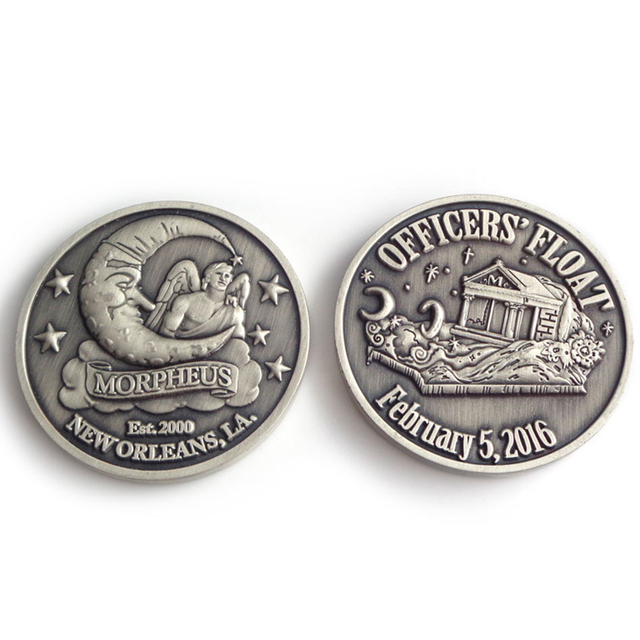 Custom Metal Coins No Minimum 3D Metal Custom Made Christmas Coin