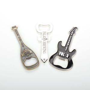 Free Design Metal Crafts Manufacture Custom Iron Dog Tag Guitar Bottle Opener