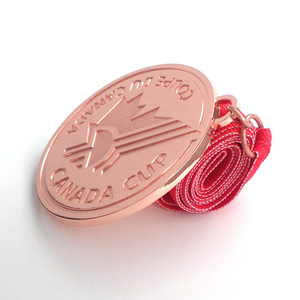 Custom Cheap Souvenirs Sport Table Tennis Volleyball Medal With Ribbon Bar
