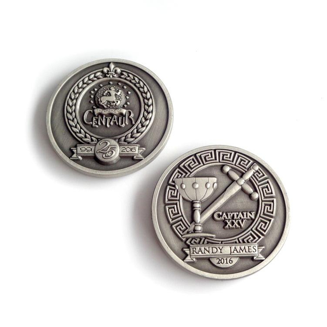 Custom Australia Dealers Metal Old Craft Antique Coins Token Coin