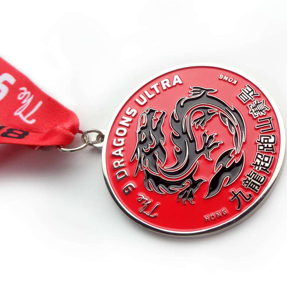 2023 New 3D Inkjet Crafts Award Jiu Jitsu Medal Souvenir