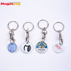 Wholesale Custom Logo Enamel Keychains Metal Key Chain Cute Boba Milk Tea Keychain