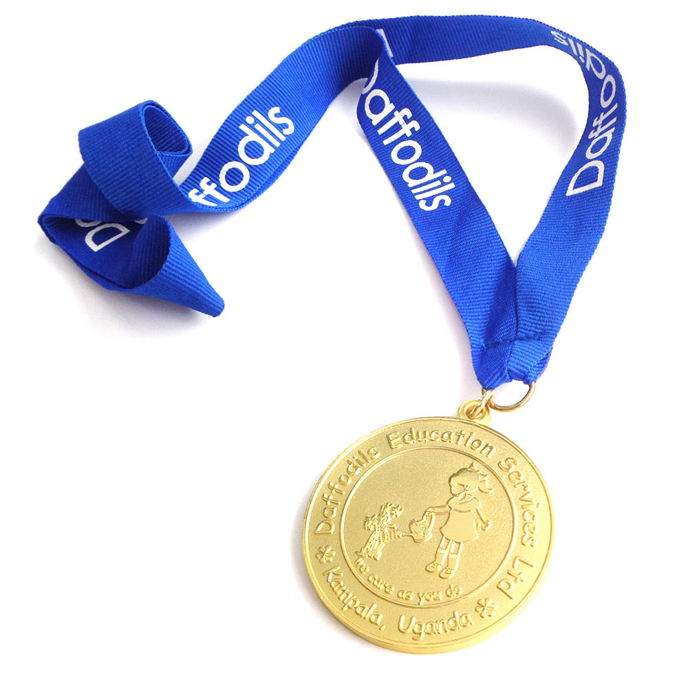 China Manufacture Wholesale Running Metal Medal Soft Enamel Sport Award Medal