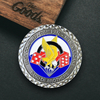 Cheap Custom Logo 2D 3D Die Casting Antique Brass Metal Zinc Alloy Challenge Coin