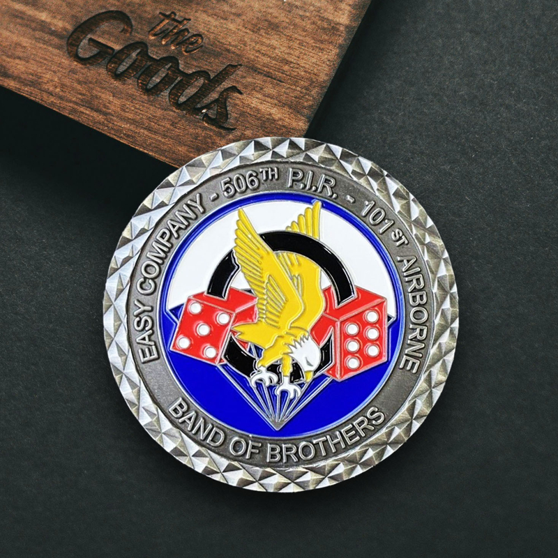 Cheap Custom Logo 2D 3D Die Casting Antique Brass Metal Zinc Alloy Challenge Coin