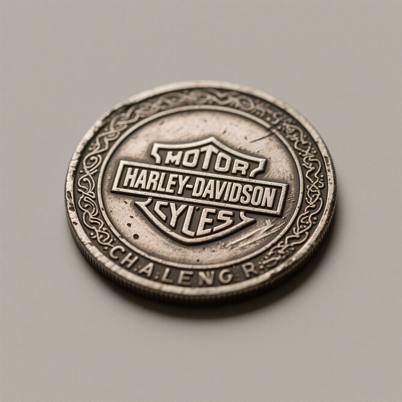 harley davidson challenge coin