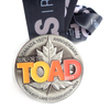 High Quality Custom Cheap Metal Award Antique Silver Running Marathon Sports Medal