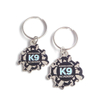 China Manufacturers Color Printing Castle Designer Keychain Custom Enamel Keyring Zinc Alloy Iron Metal Key Chains Wholesale