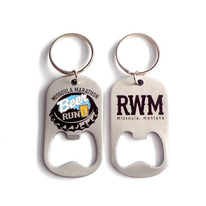 Custom Round Keychain Zhongshan Bottle Opener Stainless Steel Credit Card