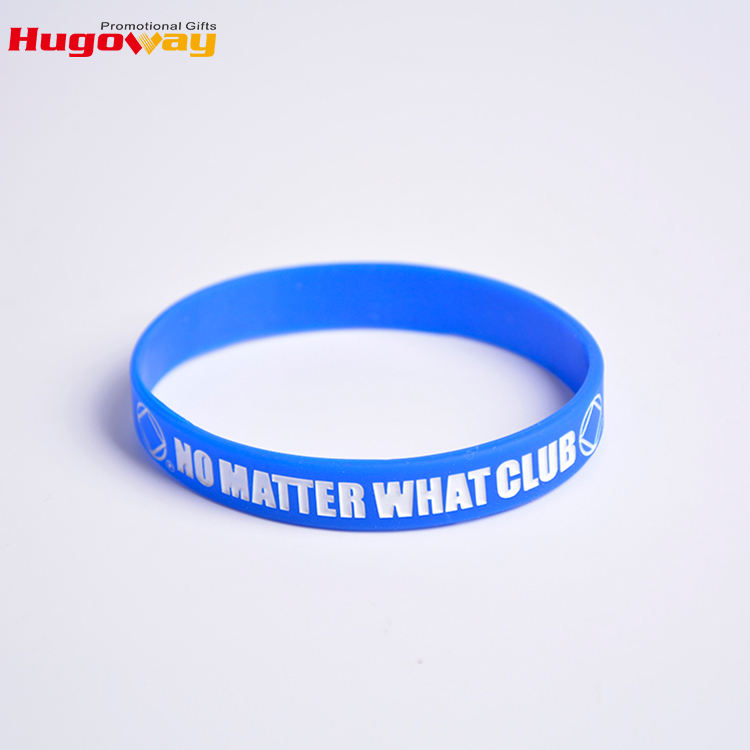 Custom Logo Silicone Wristband Rubber Wrist Bands