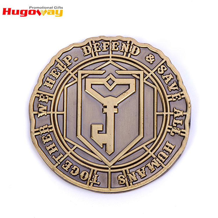 Wholesale Custom Metal Challenge Coin Wholesale Brass Silver World Coins