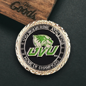 New Design Custom logo Cheap Metal Craft Challenge Die Stamping Coin