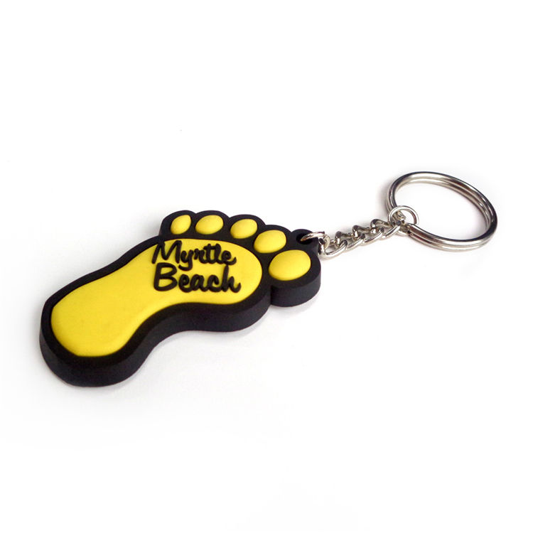 Oem Custom Souvenir Soft Pvc Bike Shape Keychain Pvc Rubber Key Chain High Quality Silicone Key Rings