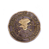 High Quality Cheap Custom Metal Antique Pirate Style Challenge Souvenir Coin
