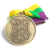 Custom Nickel Plating Engraving Laser Customized Kids Medals With Ribbon Medal
