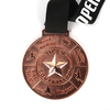 OEM Manufacture Custom 3D Medals Metal Dance Sports Medal With Ribbon