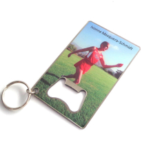Wholesale Wine Zinc Alloy Wall Mounted Printed Credit Card Beer Bottle Openers