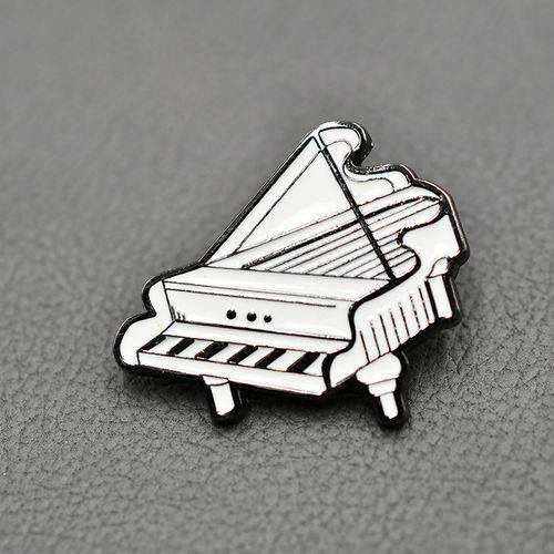 No Minimum Pin Maker Manufacture Custom Metal Customised Hard Soft Enamel Lapel Violin Piano Pins