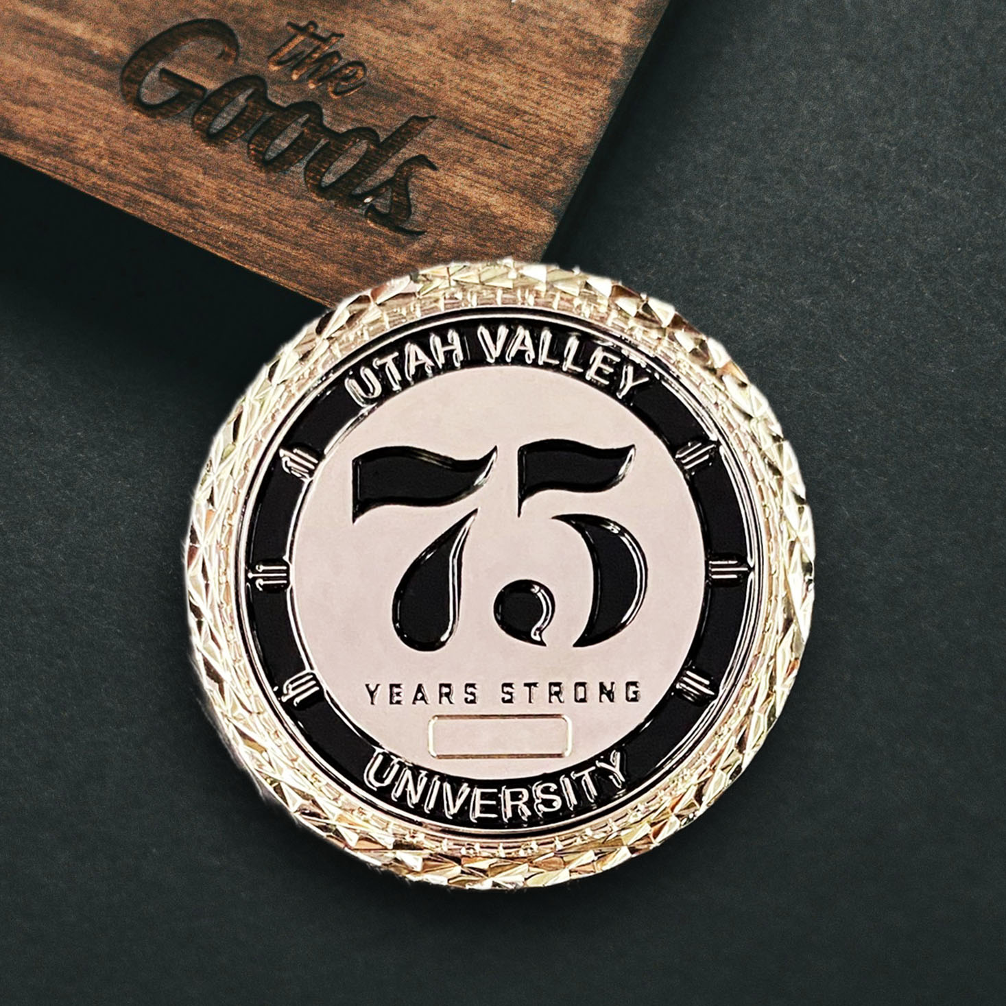 New Design Custom logo Cheap Metal Craft Challenge Die Stamping Coin