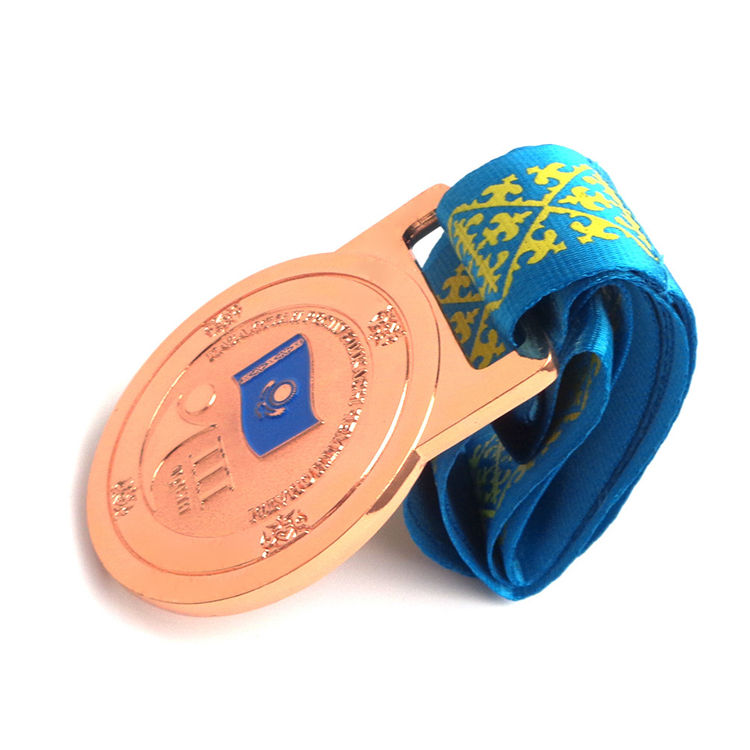 Cheap Custom Made Blank Marathon Medal Gold Award Sport Metal Medal