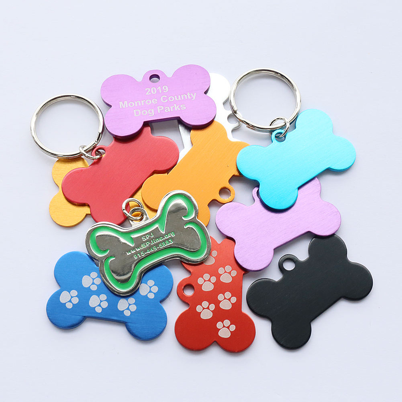 2023 Wholesale Custom Engraving Sublimation Stainless Steel Blank Dog Tag