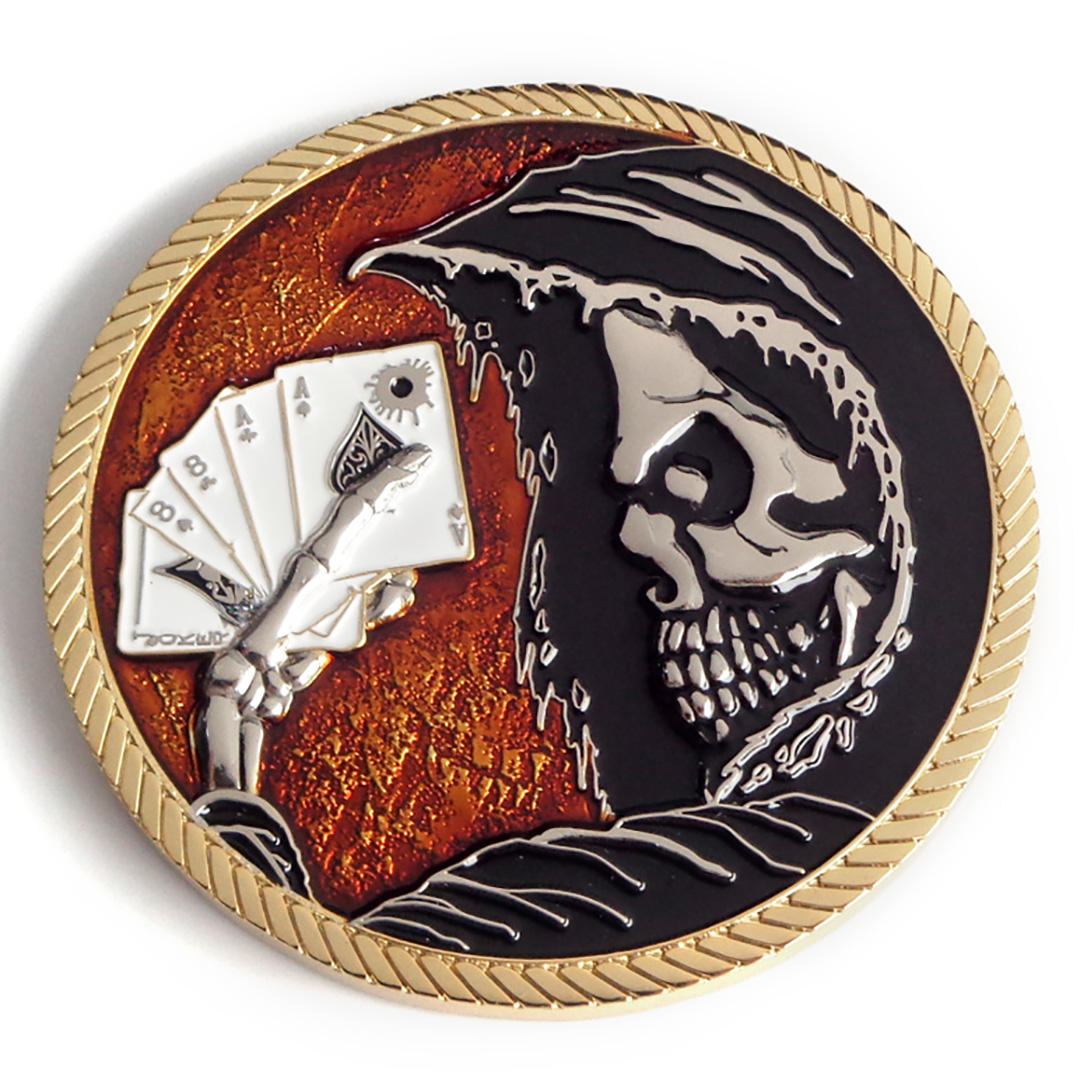 No Minimum Free Design 3D Zinc Alloy Gold Silver Brass Metal Coin Custom Made Fantasy Coins