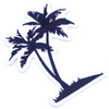 Custom Personalized Fashion Popular Coconut Tree Embroidery Sew On Patches