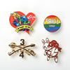 Wholesale Metal Enamel Pin Brooch Customized Cheap Lapel Pin Badge for Clothing Gifts