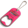 China Manufacturer Custom Offset Printed Dog Tag Bottle Opener Promotional Gift