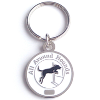 Custom Zinc Alloy Branded Bag Key Chain Brass Carabiner Key Ring